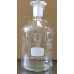 Chemist Bottle with glass stopper 1  litre